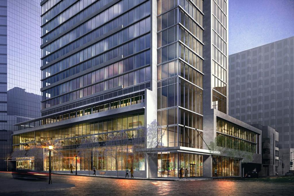 Tòa nhà nơi khách sạn tọa lạc