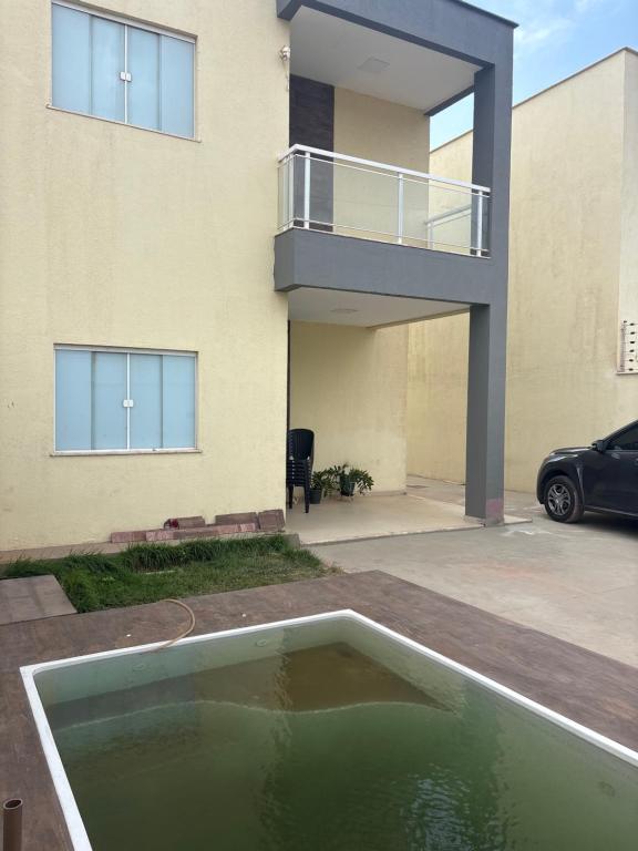 Πισίνα στο ή κοντά στο CASA COM PISCINA ATE 16 PESSOAS 700mts da praia do aracagy