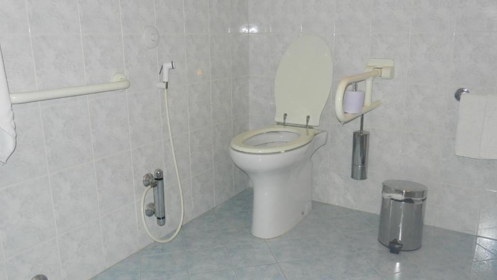 Koupelna v ubytování Eolian Residence