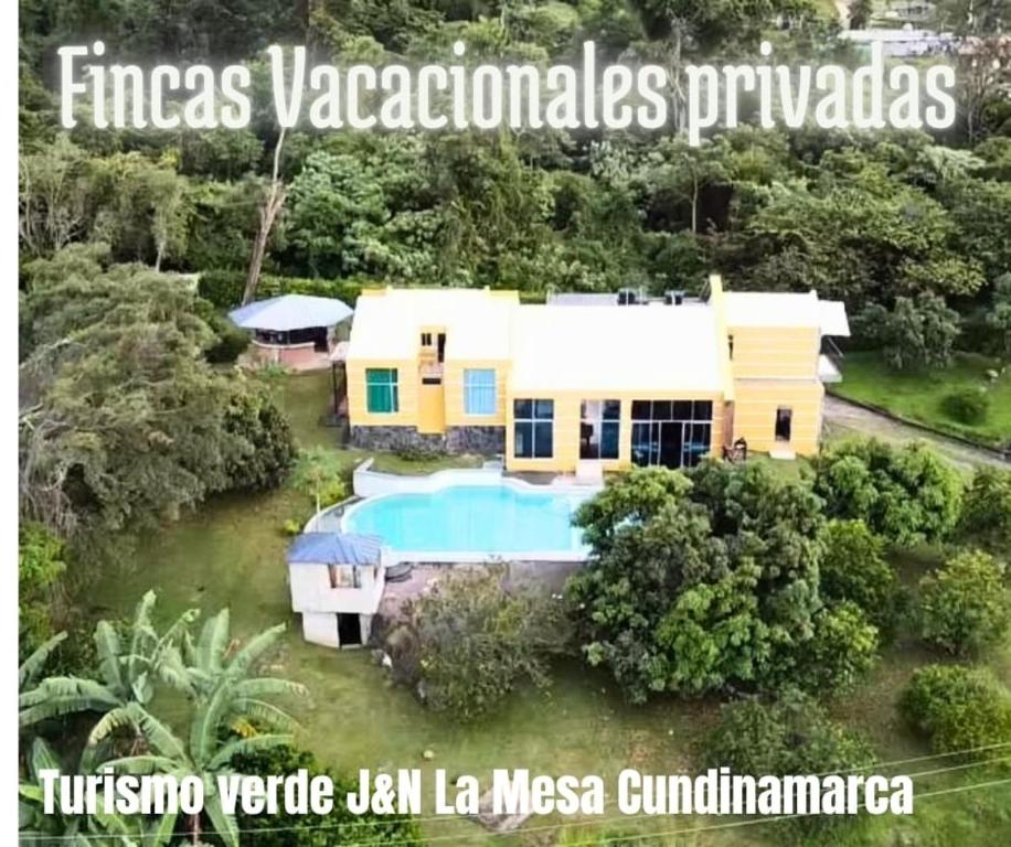 Πισίνα στο ή κοντά στο Finca el pariso-Turismo verde J&N