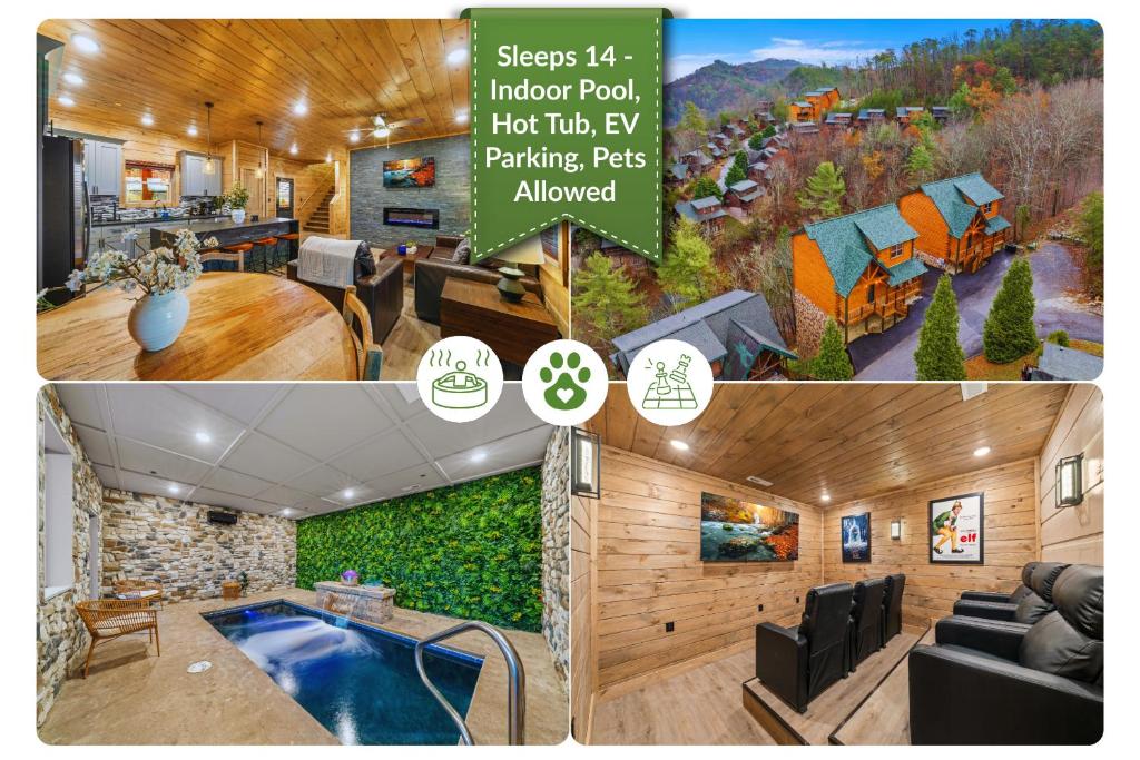 Γενική θέα στο βουνό ή θέα στο βουνό από  αυτή η παραθεριστική κατοικία