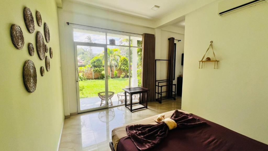 Posezení v ubytování Lost Paradise Sri Lanka