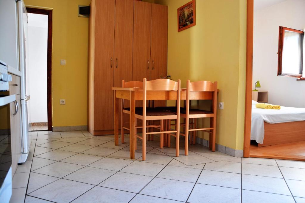 Posteľ alebo postele v izbe v ubytovaní Apartments Joza