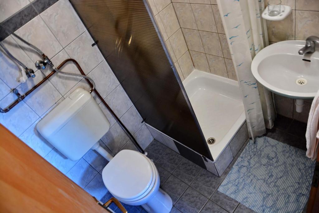 Kúpeľňa v ubytovaní Apartments Joza