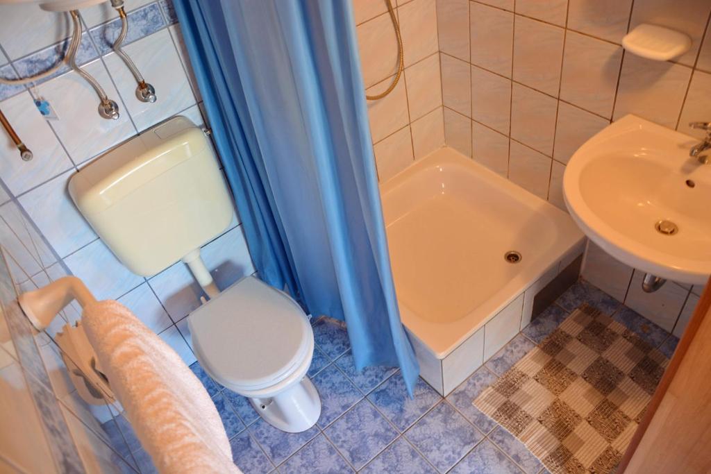 Kúpeľňa v ubytovaní Apartments Joza