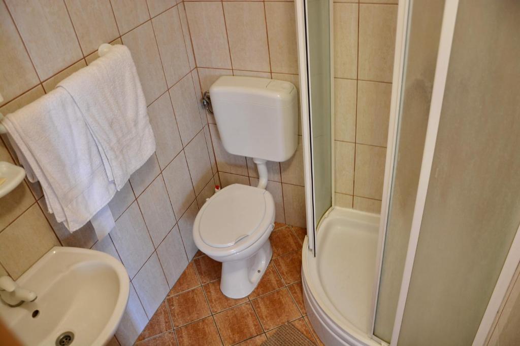 Kúpeľňa v ubytovaní Apartments Joza