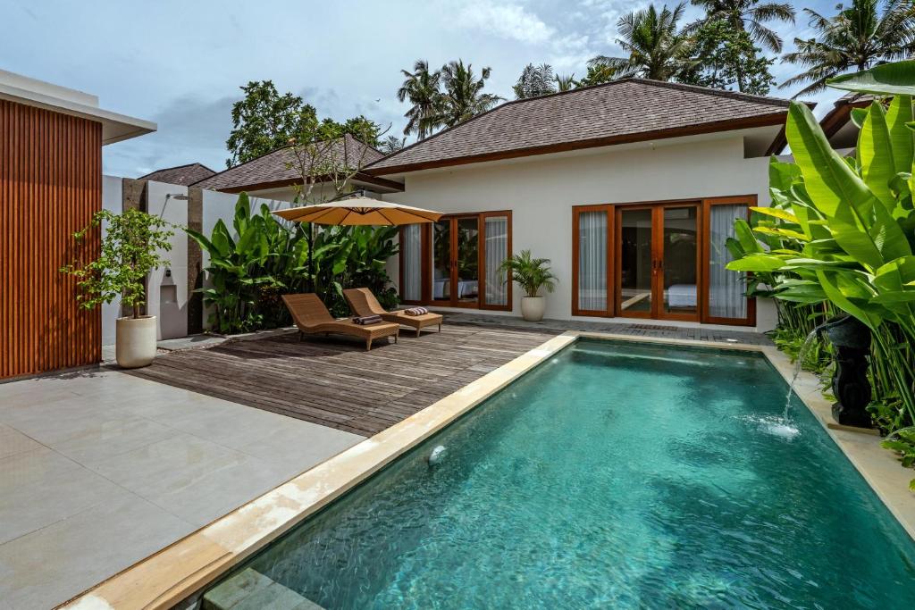 Bazén v ubytování NAVA Ubud Villas nebo v jeho okolí