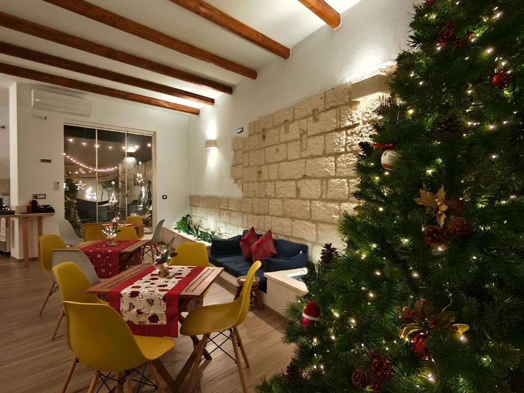 Posezení v ubytování Pietra Bianca