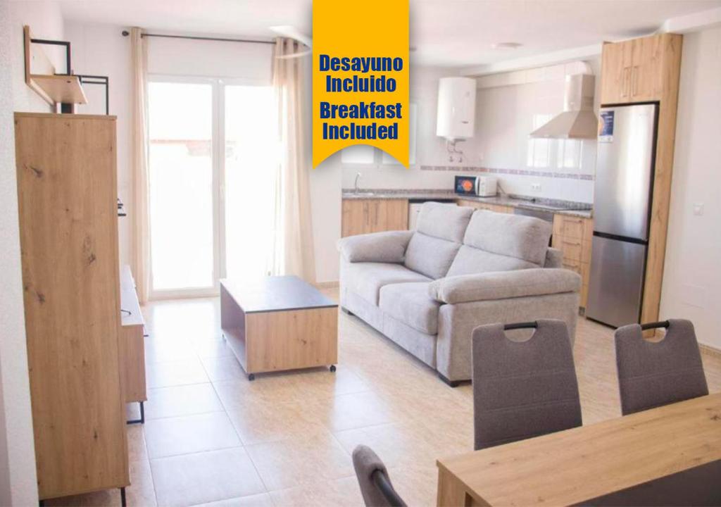 Posezení v ubytování Apartalux Star Magic I