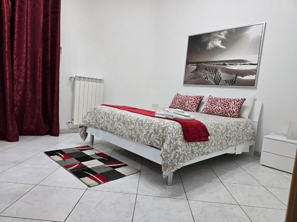 Ένα ή περισσότερα κρεβάτια σε δωμάτιο στο Lady's house