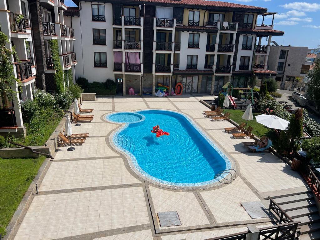 Swimmingpoolen hos eller tæt på Camping Gradina Sunny Bay Appartment
