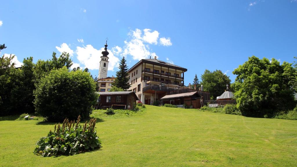 Zahrada ubytování Hotel Bellavista Ftan