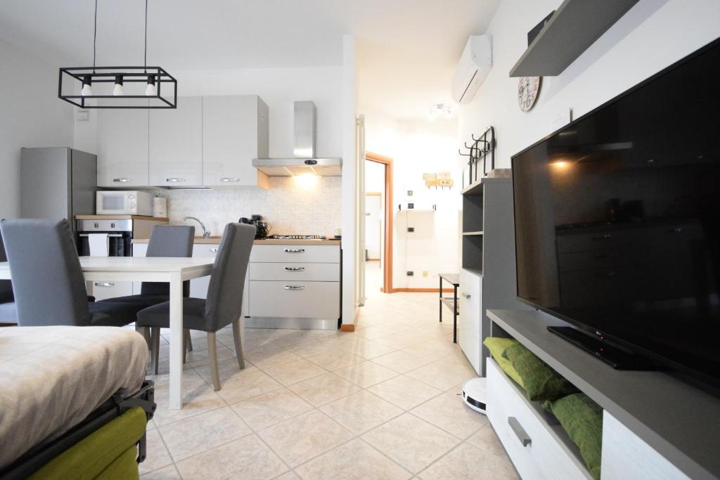 Η κουζίνα ή μικρή κουζίνα στο La Casa di Dante Bologna