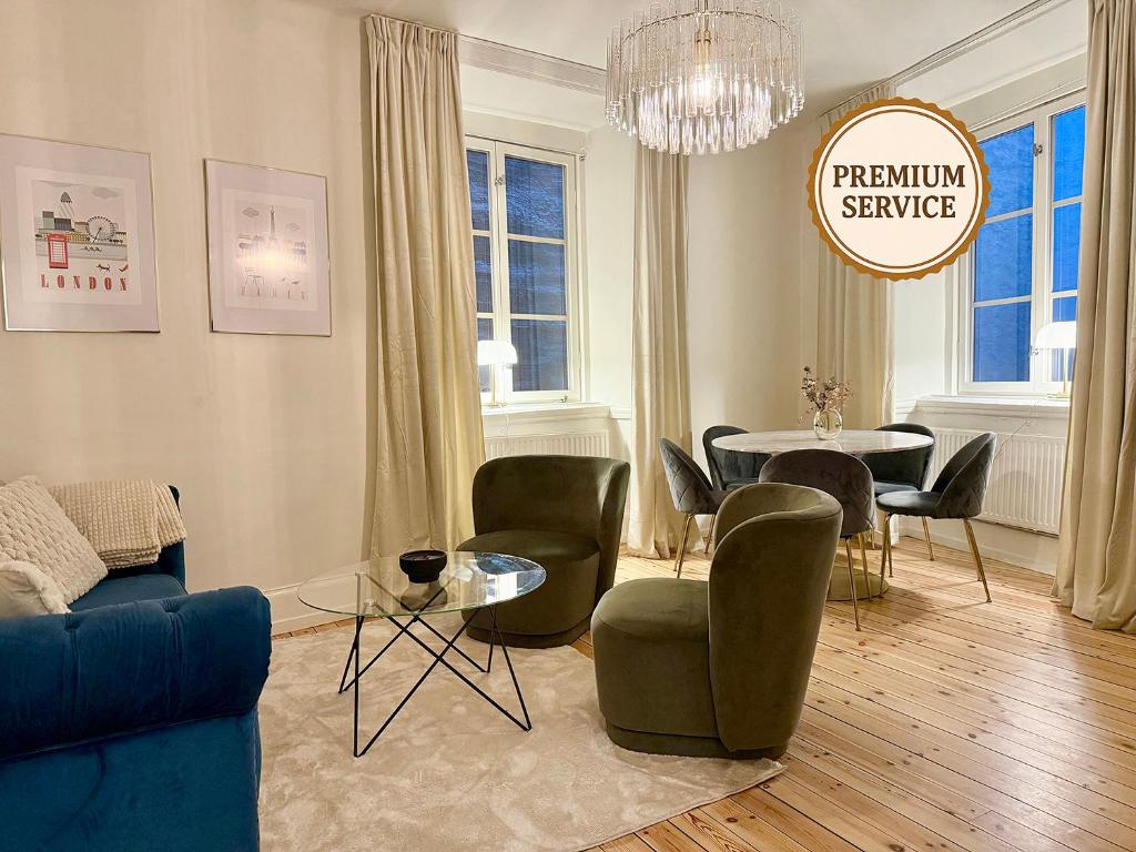 Posezení v ubytování Heart of Old Town