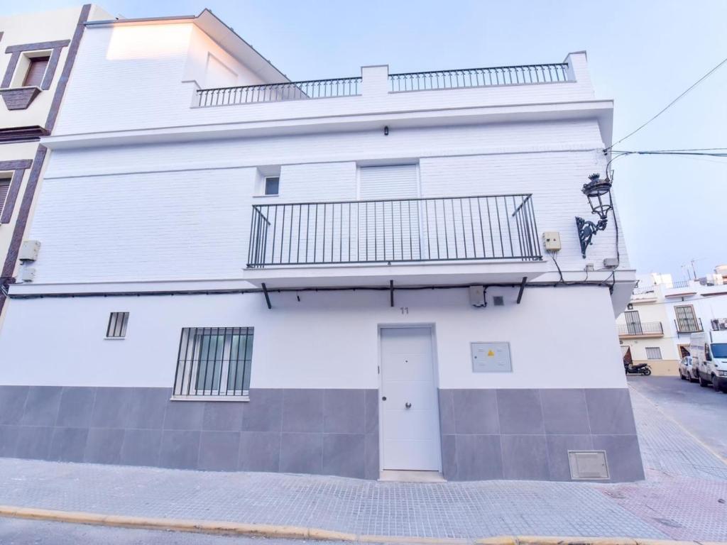 Το κτήριο όπου στεγάζεται  το διαμέρισμα