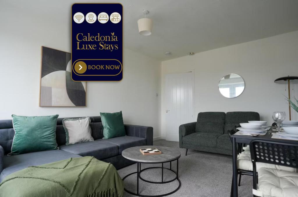 Χώρος καθιστικού στο Hyslop Hideaway