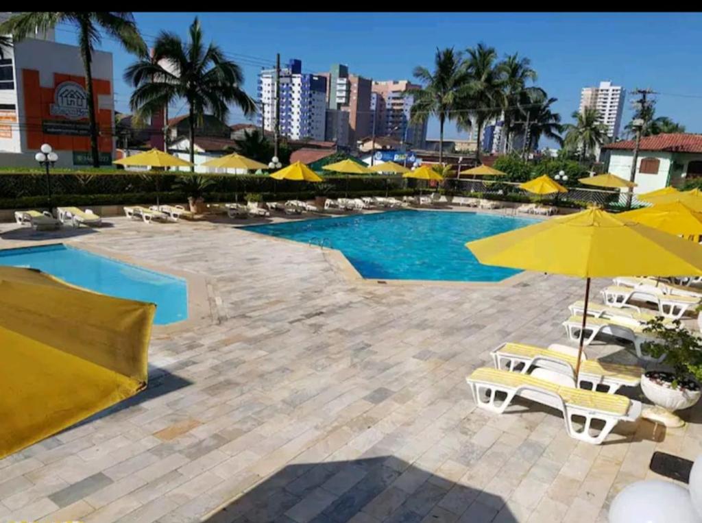 Πισίνα στο ή κοντά στο Apto 2 quartos com Piscina e Vista Mar Oportunidade Única