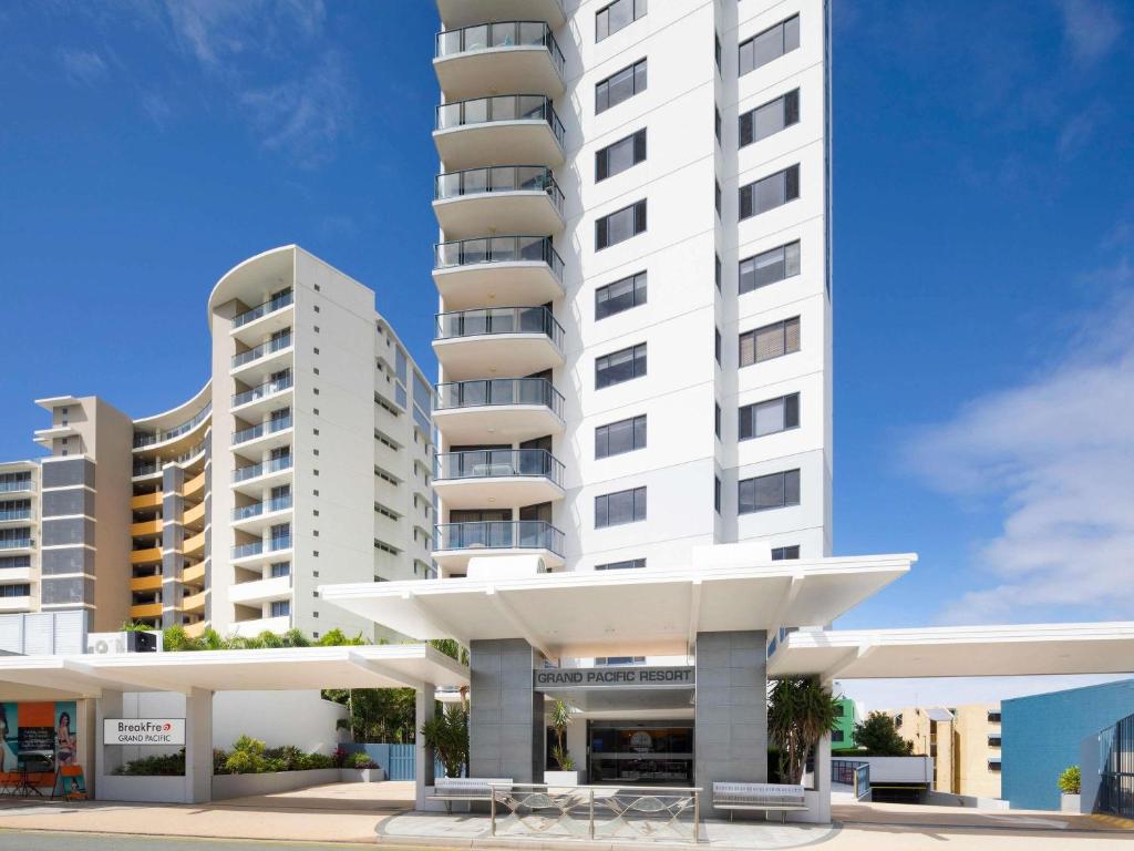 Budova, kde se aparthotel nachází