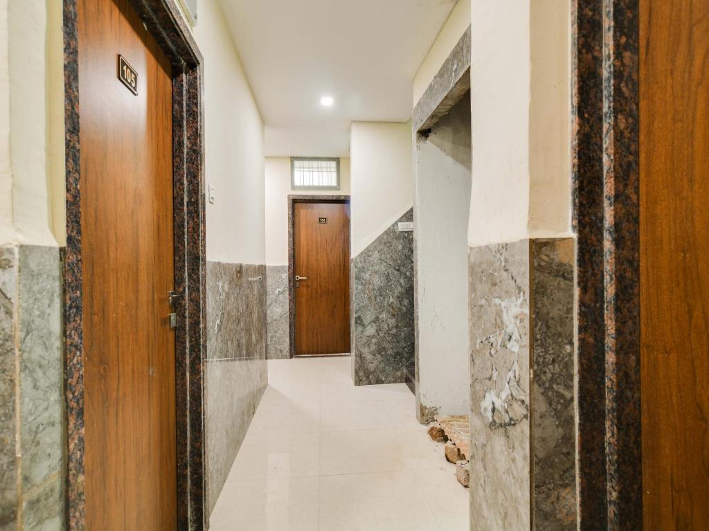 Koupelna v ubytování Hotel Shyam Villa