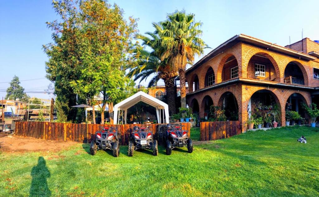 Κήπος έξω από το Hacienda Xancalle