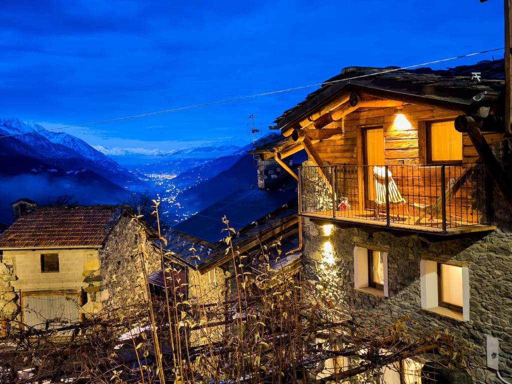 Γενική θέα στο βουνό ή θέα στο βουνό από  αυτή η παραθεριστική κατοικία