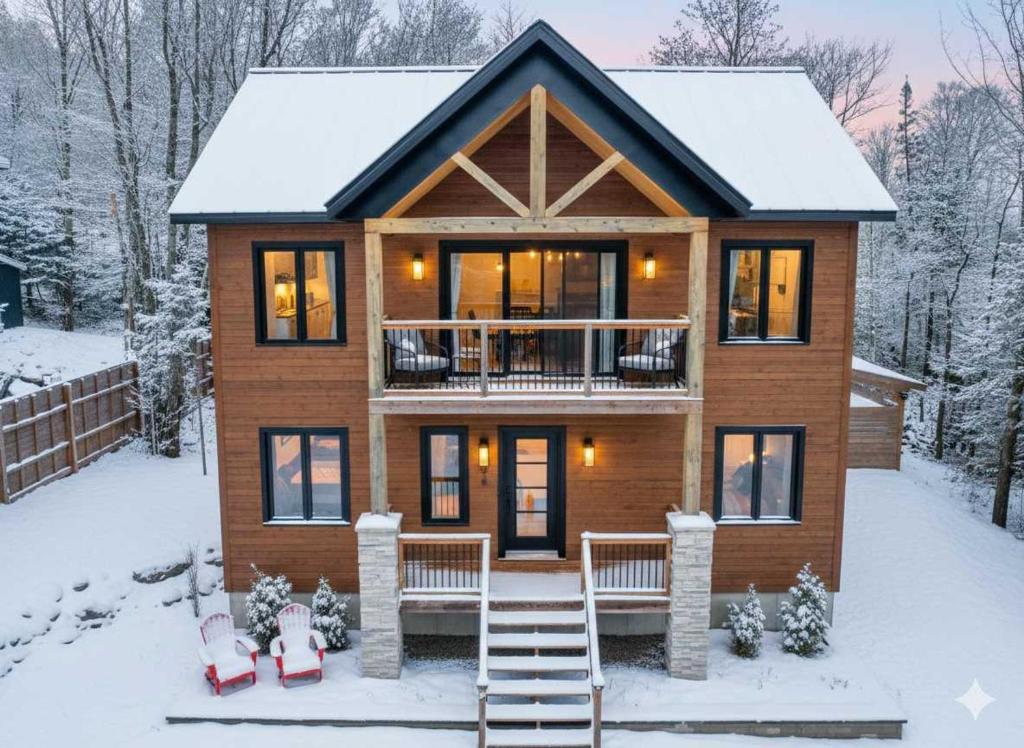 Το Mountain Spa & Game room - Le Pik du Massif τον χειμώνα