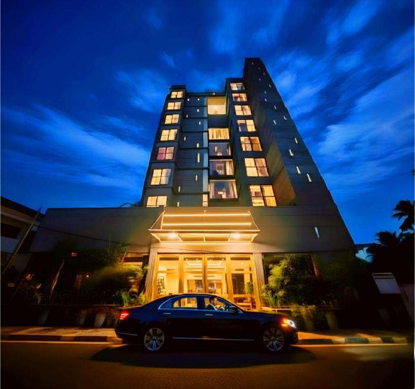 Clădirea în care este situat/ăhotelul