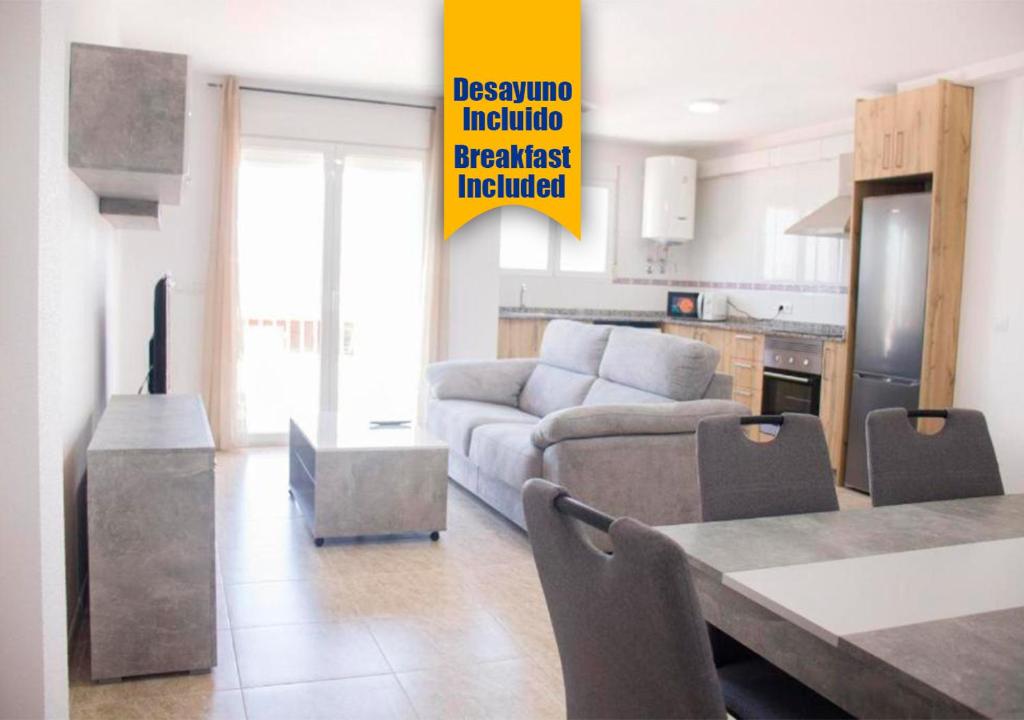 Kuchyň nebo kuchyňský kout v ubytování Apartalux Star Magic II