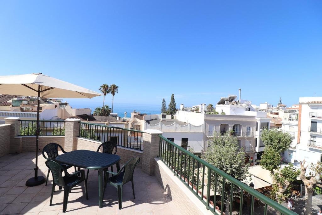 En balkon eller terrasse på Casa Miramar Spainsunrentals