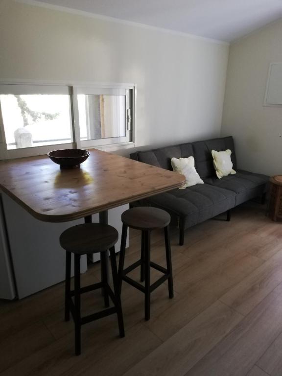 Χώρος καθιστικού στο Studio en campagne