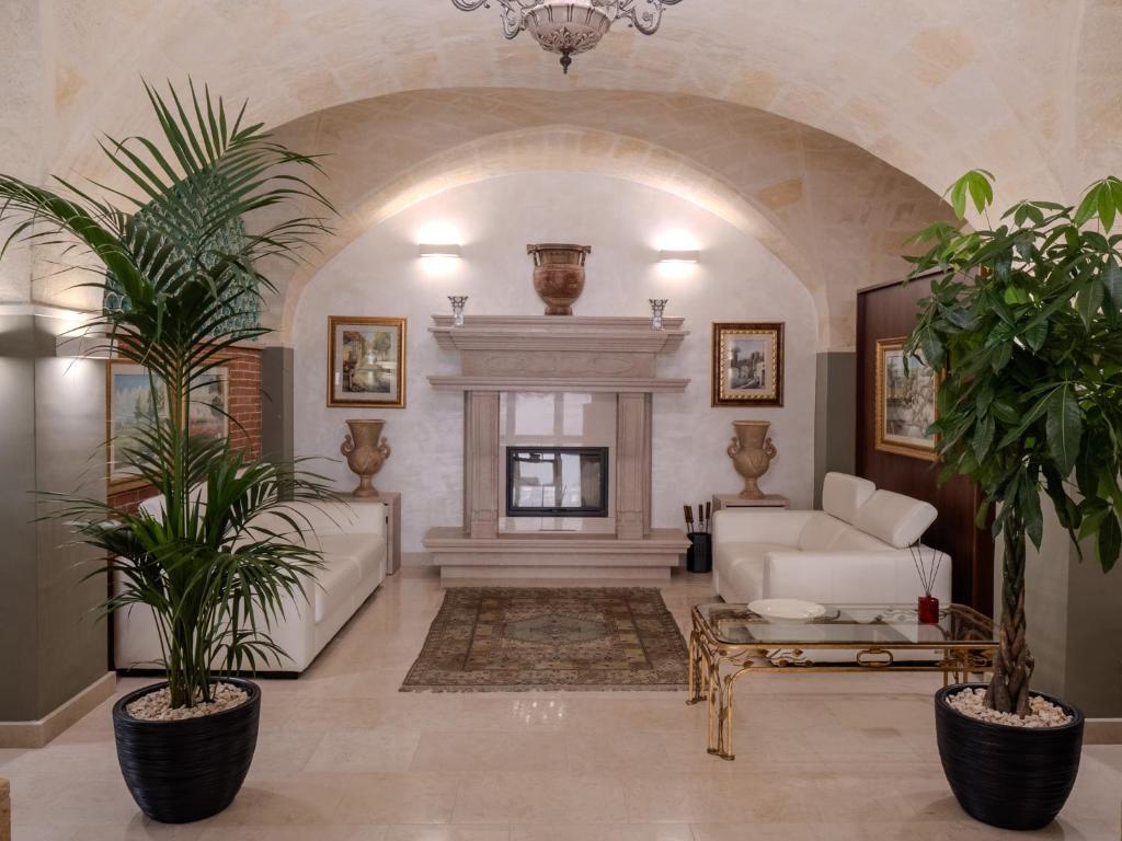 Χώρος καθιστικού στο Residenza Kalù