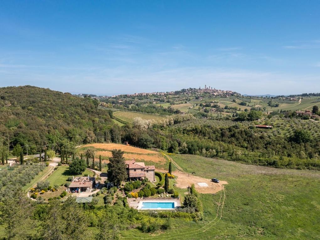 Naturlandskabet i nærheden af feriehuset