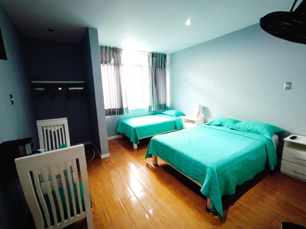 Postel nebo postele na pokoji v ubytování Marérooms