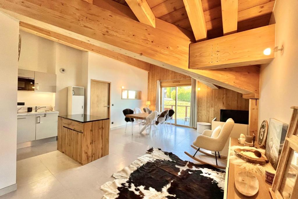 Comfortable stay 200m from the ski lifts