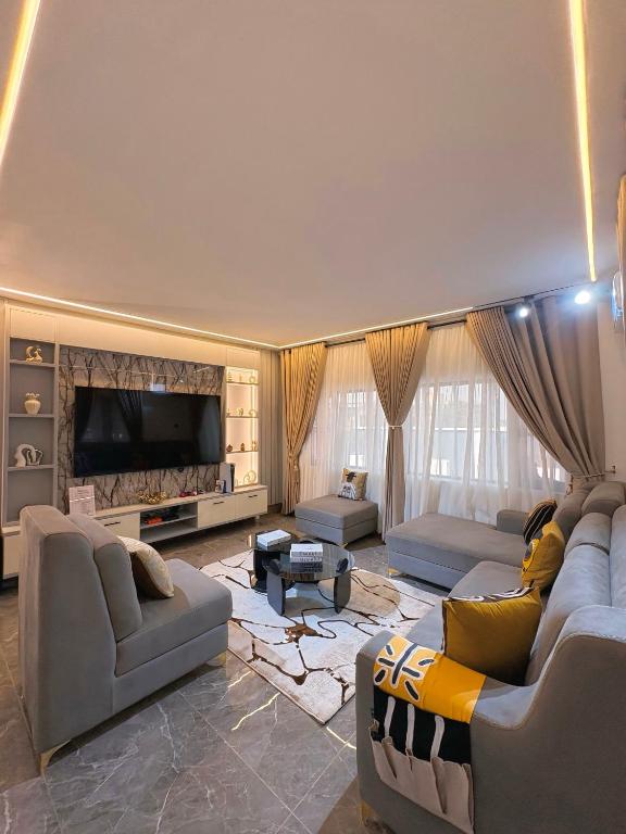 Khu vực ghế ngồi tại Delmori Homes