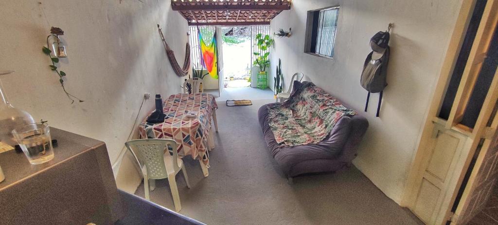 Χώρος καθιστικού στο Shantti House