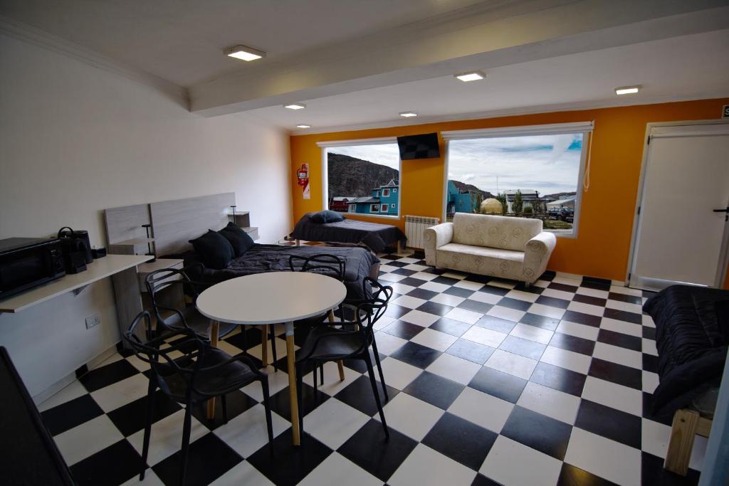 Et opholdsområde på chalten loft 3