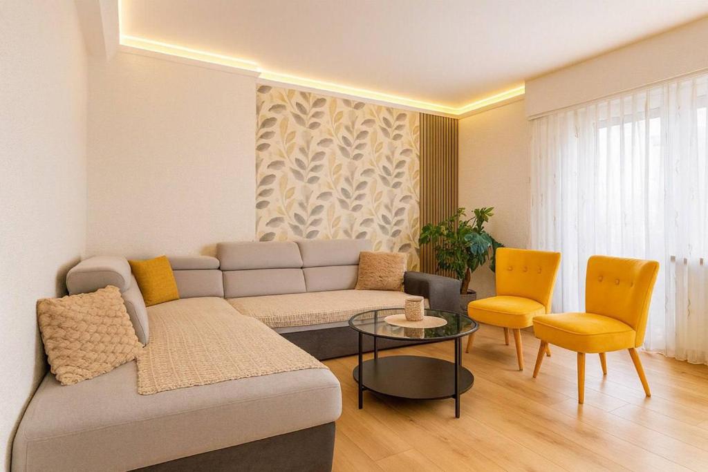 Гостиная зона в Appartement Moderne, Rénover, Triple Frontière, SAINT LOUIS CENTRE