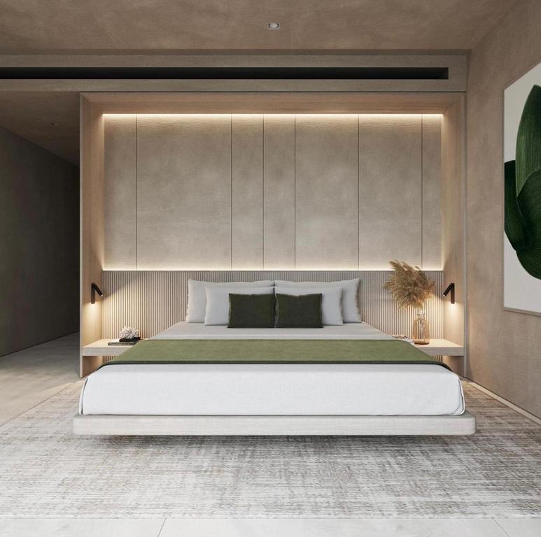 Postel nebo postele na pokoji v ubytování Hotel Harrisson Guadalajara Centro