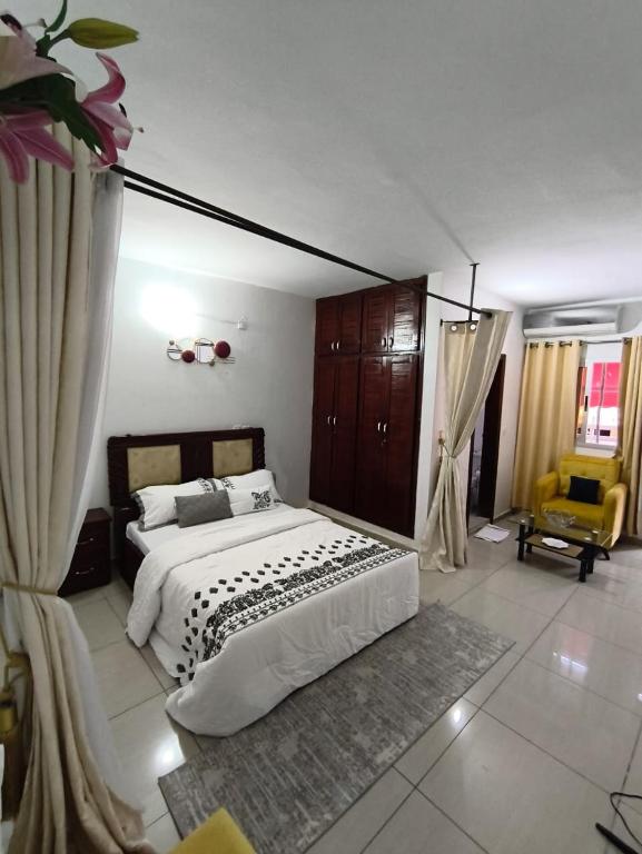 Llit o llits en una habitació de Divin Appart