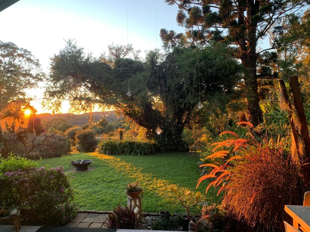 Сад в Byron Bay Hinterland Sanctuary