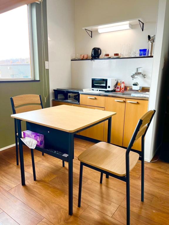 Η κουζίνα ή μικρή κουζίνα στο 匠ファームステイ