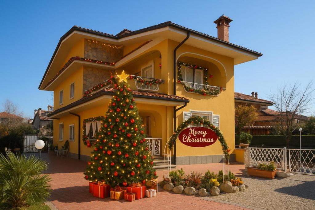 Το κτήριο όπου στεγάζεται  το bed & breakfast