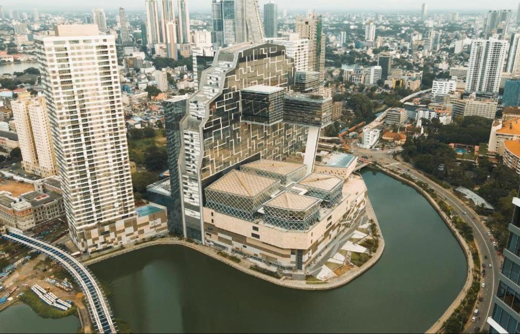 Γενική άποψη της πόλης Κολόμπο ή θέα της πόλης από  αυτό το διαμέρισμα