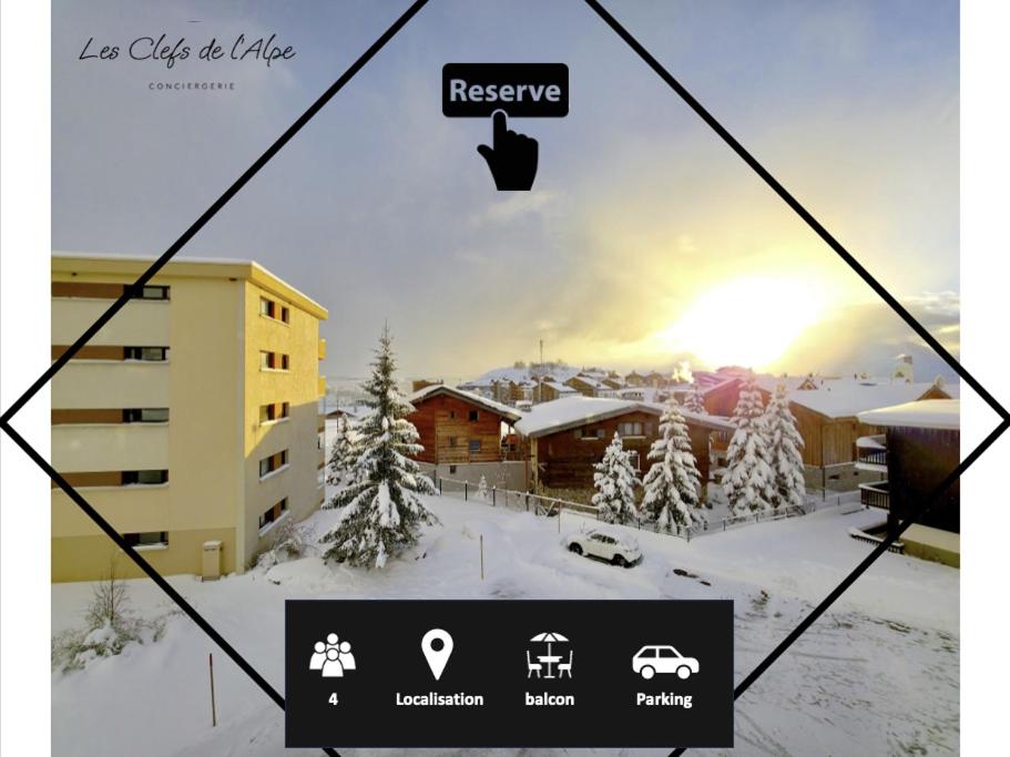 Grand studio - Emplacement idéal pied des pistes v zimě