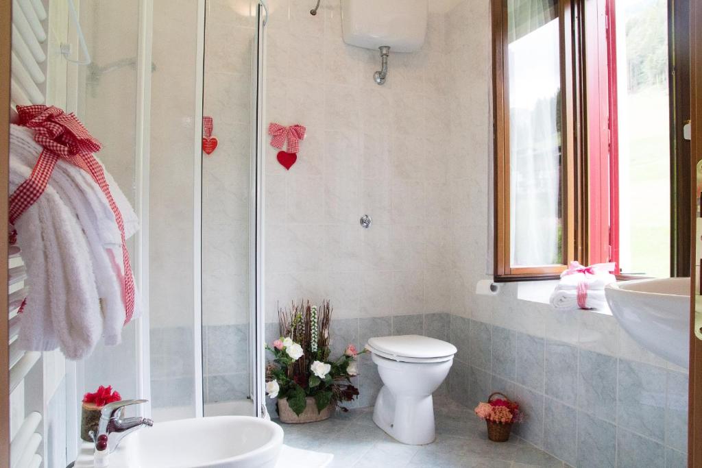 Koupelna v ubytování GH Hotel Piaz