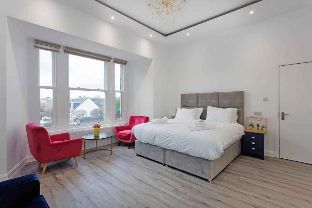 Postel nebo postele na pokoji v ubytování Savoy 5