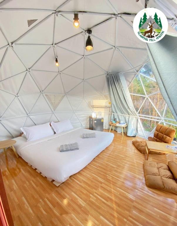 Glamping hill khaoyai - Queen Kamer Met Uitzicht Op De Tuin