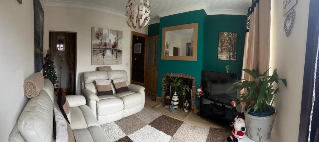 O zonă de relaxare la Ruckledge Terrace