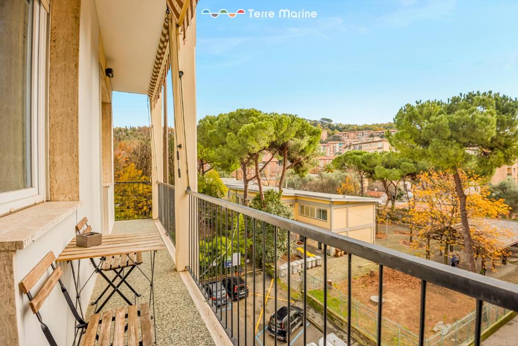 Balkón nebo terasa v ubytování The Star, TerreMarine